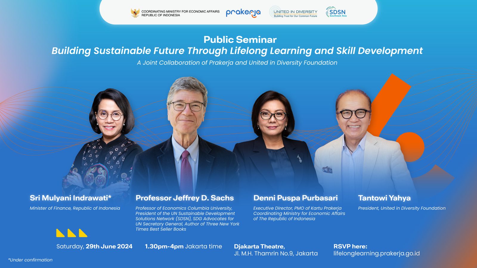 Public Seminar: Building Sustainable Future Through Lifelong Learning and Skill Development